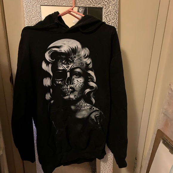 Forever 21 Sweaters - Marylin Monroe Skull Hoodie